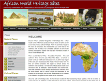 Tablet Screenshot of africanworldheritagesites.org